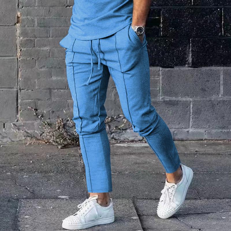 Men's Casual Sports Pants - European & American Style