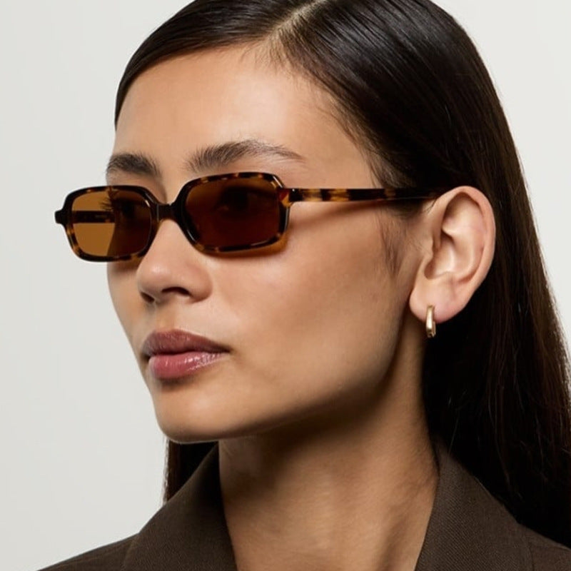 Retro Square Frame UV400 Protection Sunglasses