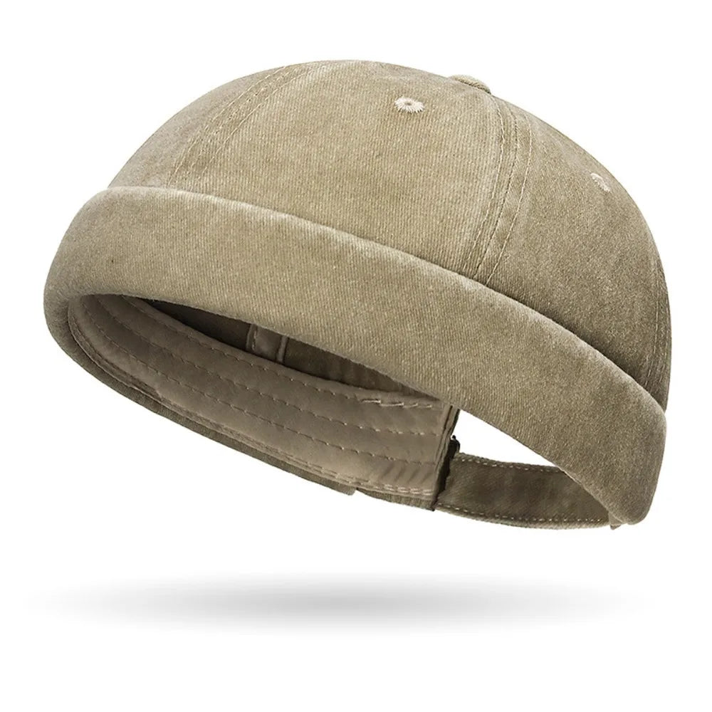Fashion Hip Hop Beanie Street Hat Men Skullcap Women Spring Brimless Baggy Melon Cap Cuff Docker Fisherman Beanies Hats