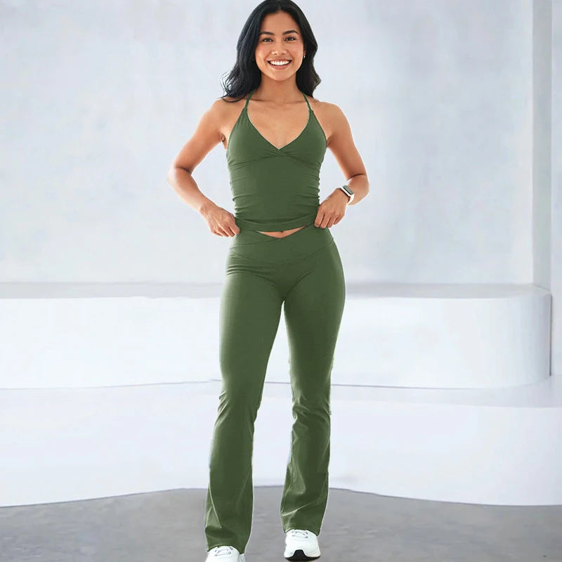 Women Gym Yoga Set