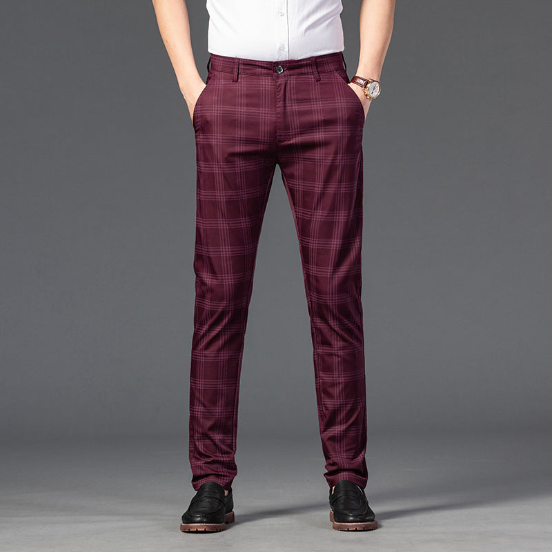 Men's Stretch Cotton Casual Pants