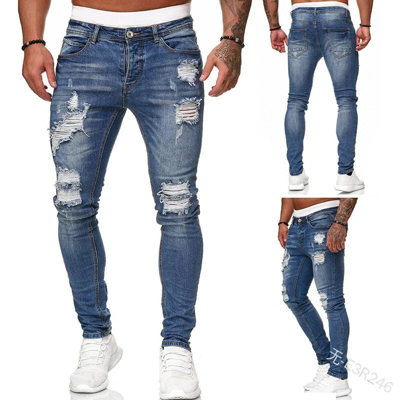 Straight Stretch Slim Jeans
