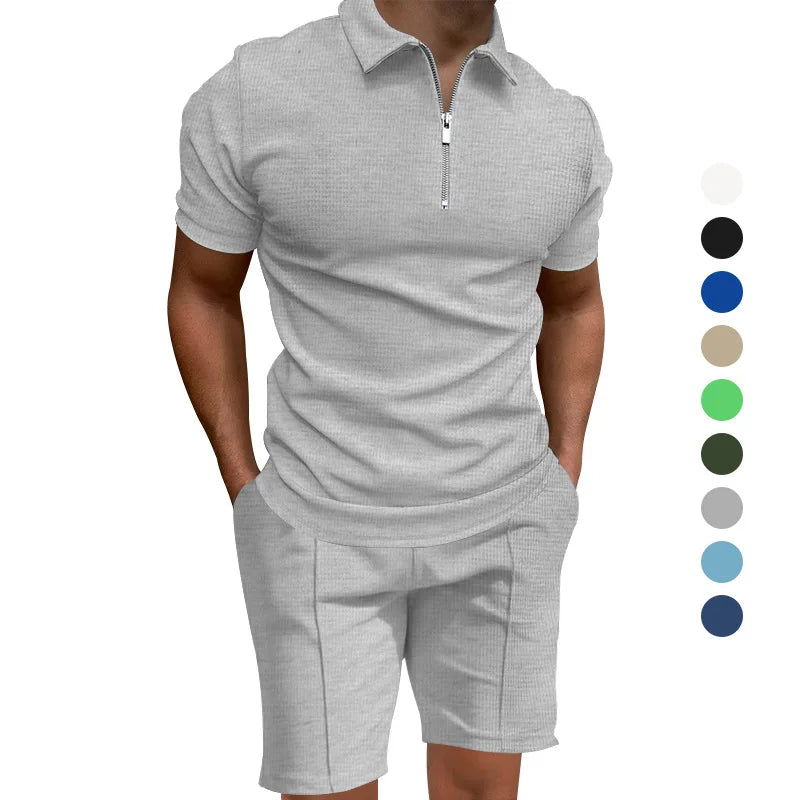 2 Piece   Polo Shirt Set