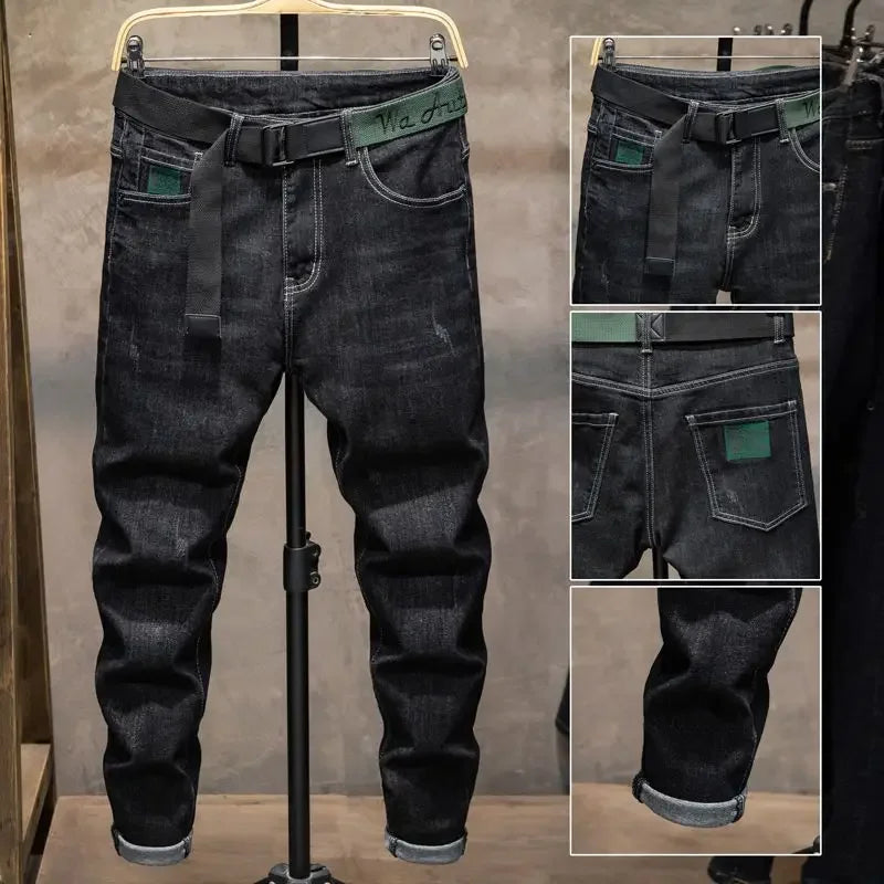 Denim Boots Cut Stretch Jeans