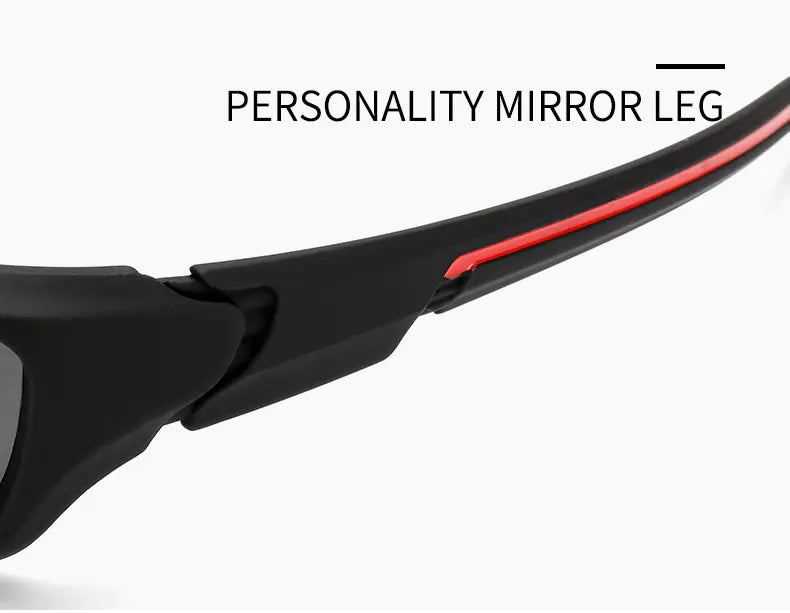 Men's Retro Polarized Sunglasses for Cycling and Sports