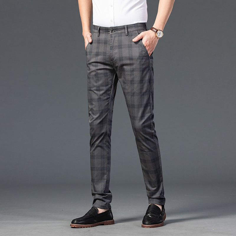 Men's Stretch Cotton Casual Pants