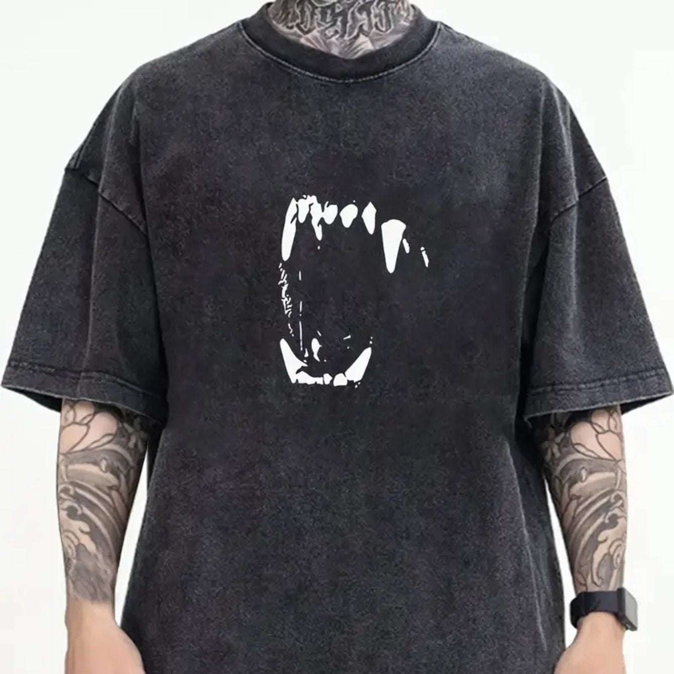 Men's Printed Cotton T-shirt