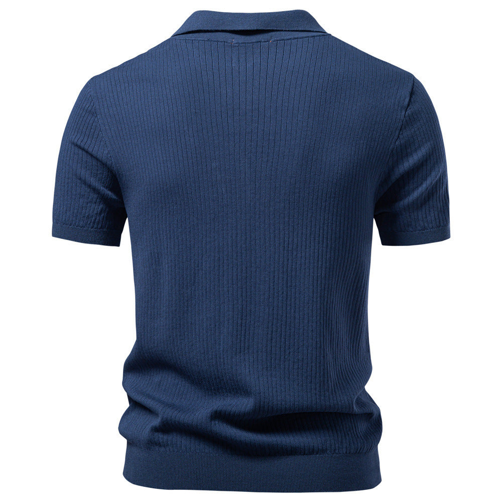 Short-sleeved Polo collar