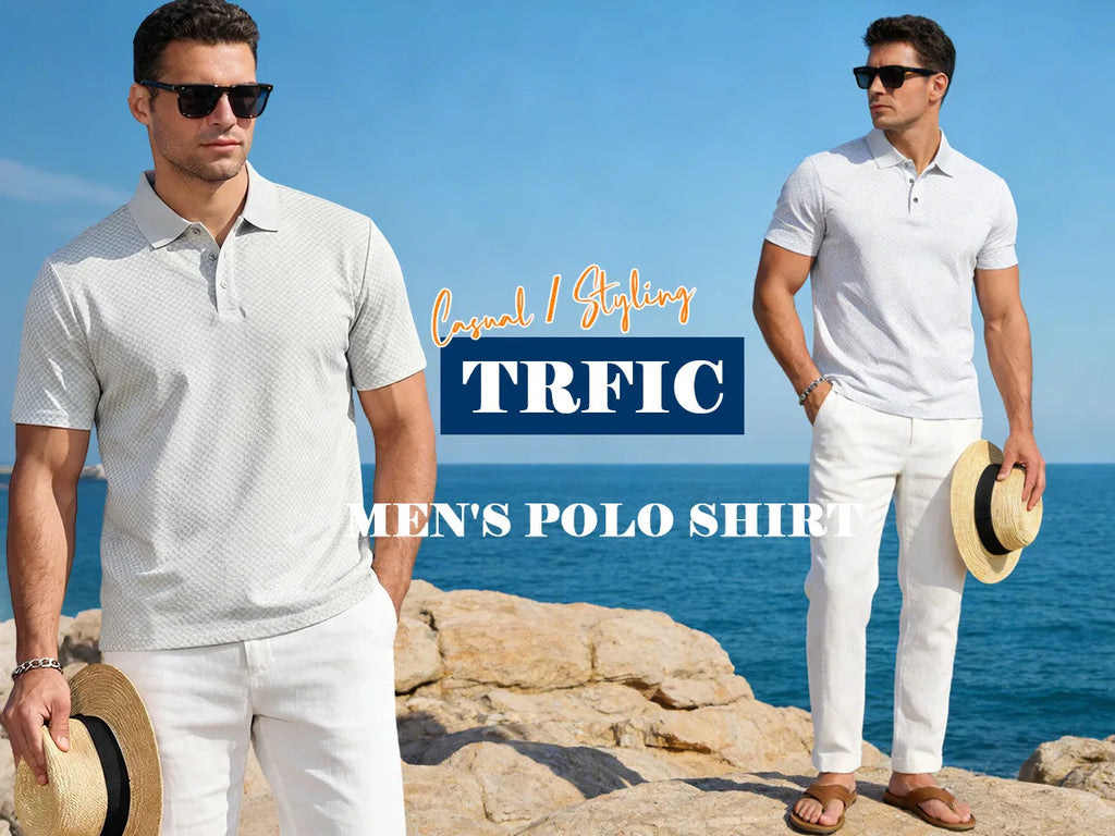 European and American popular men's plaid Polo shirt, breathable casual lapel T-shirt, direct supply from  e-commerce factories