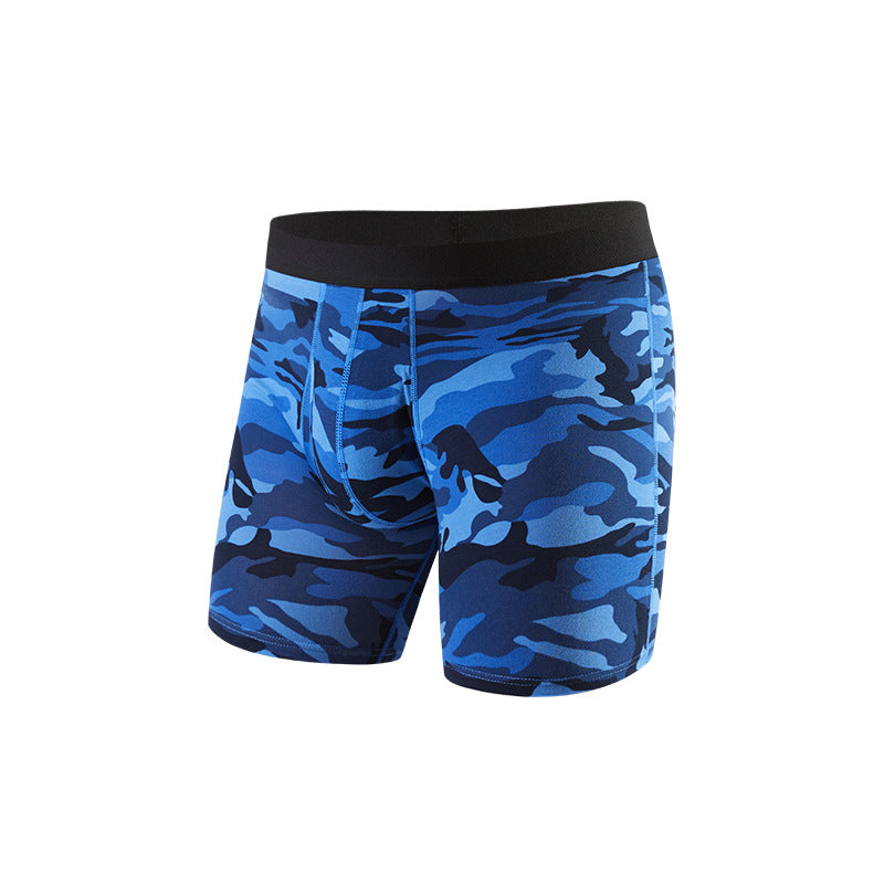 Camouflage cotton sports running boxer pants