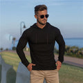 Men's Hooded  Long Sleeved Running T-shirts