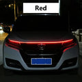 LED Daytime Running Light Starting Car Hood Door Decorative Lights DRL Auto Engine Hood Guide Decorative Ambient Lamp 12V