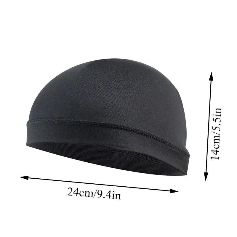 New Mesh Breathable Brimless Melon Skin Hat Summer Ultra-Light Adjustable Docker Beanies Hat Outdoor Hip Hop Sailor Landlord Cap