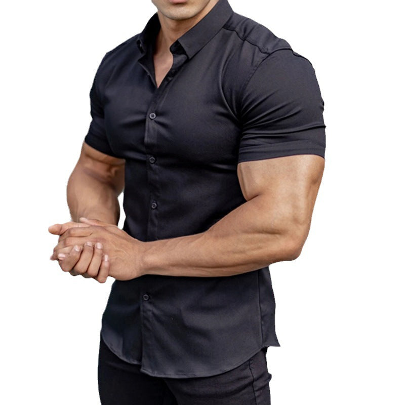 Stretch Wrinkle Free Mens Shirt