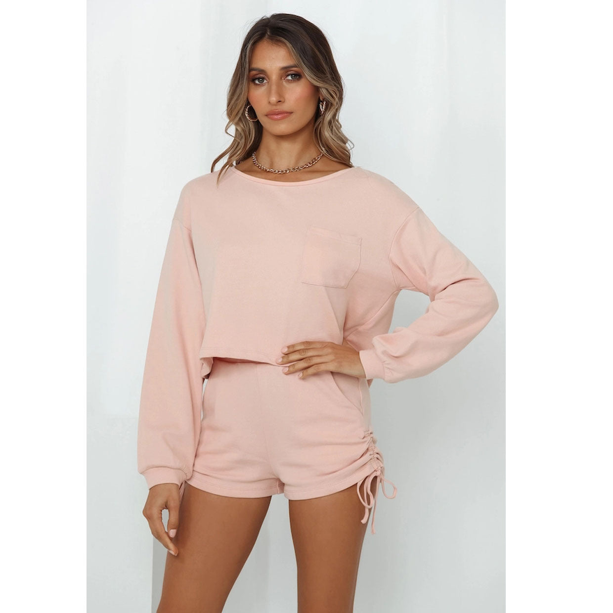 Aachoae Women's Casual Home Style Activewear Set