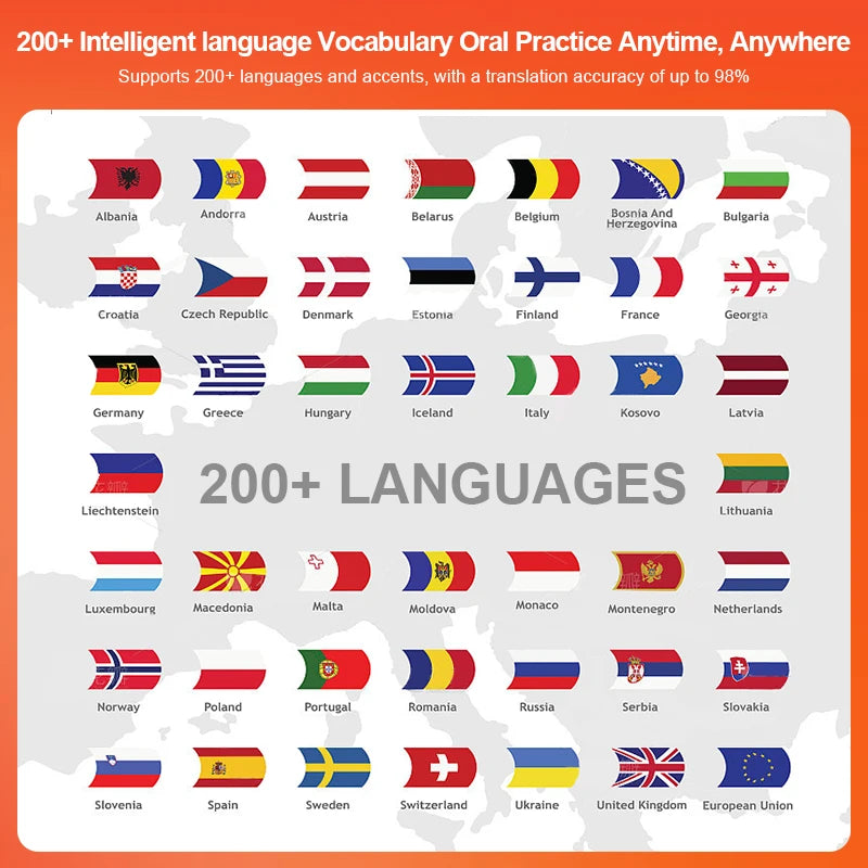 AI Smart Glasses RealTime Translation Bluetooth Sunglasses Hands-Free Call Music Voice Control Gradient Lens for Travel Business