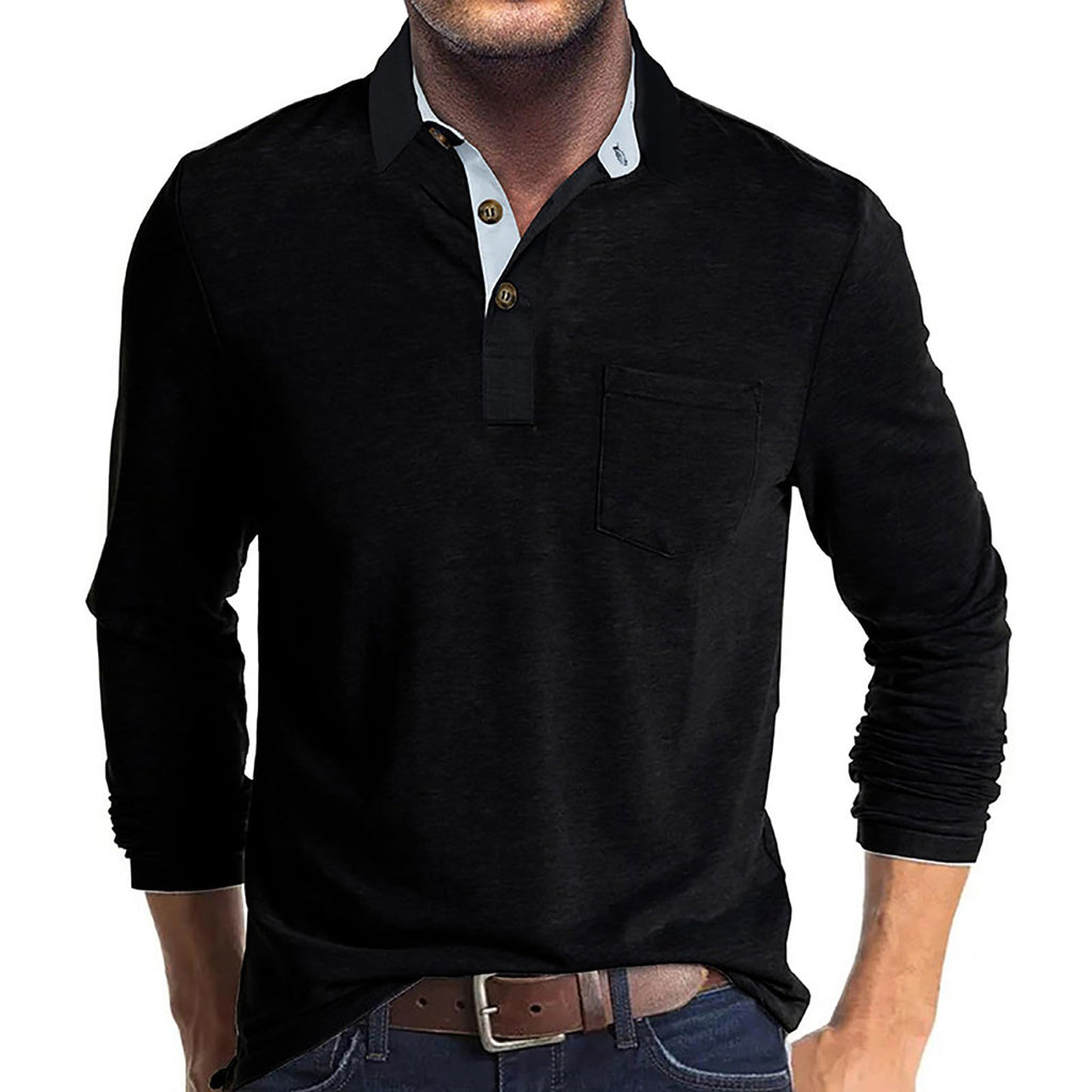 Mens Long Sleeve Polo Shirts