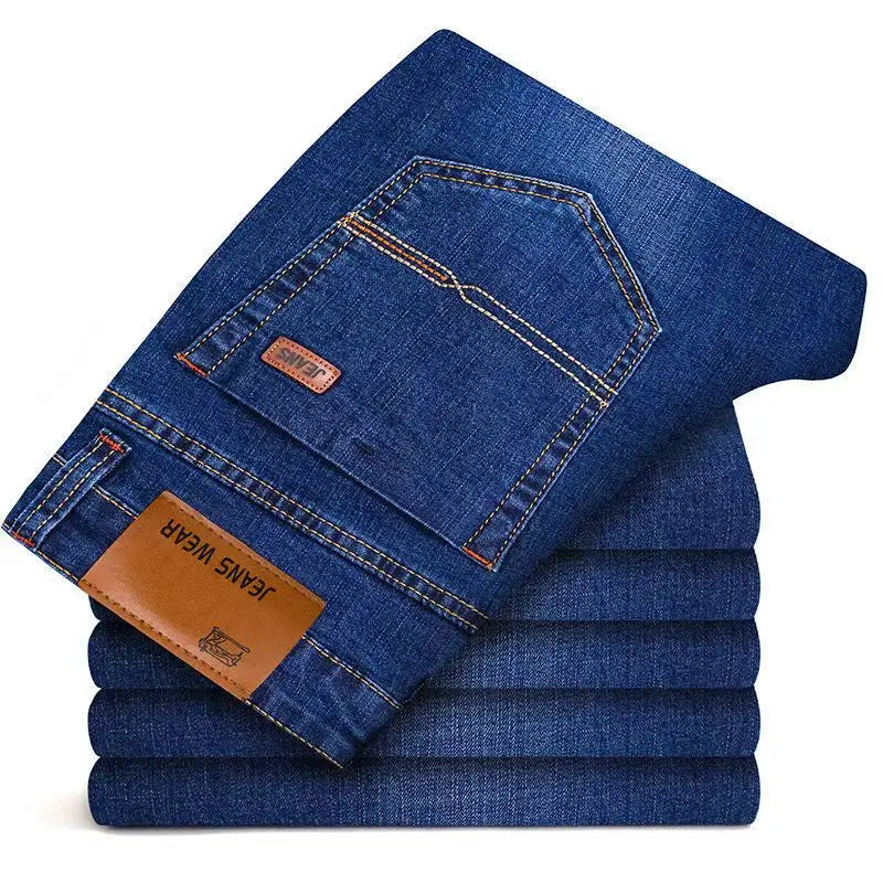 Homme Man Soft Stretch Denim Trousers