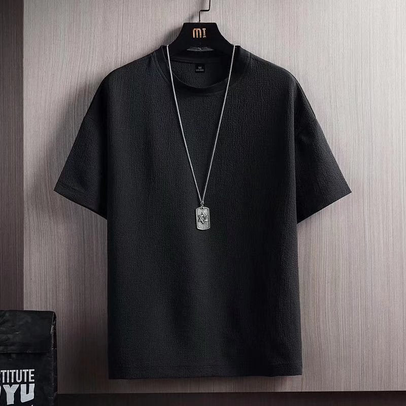 Men's Ice Silk Short Sleeve T-Shirt