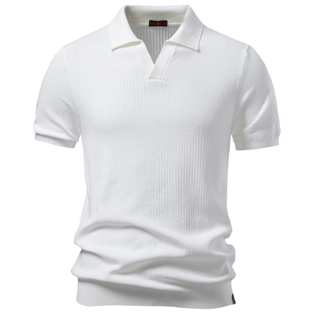 Short-sleeved Polo collar