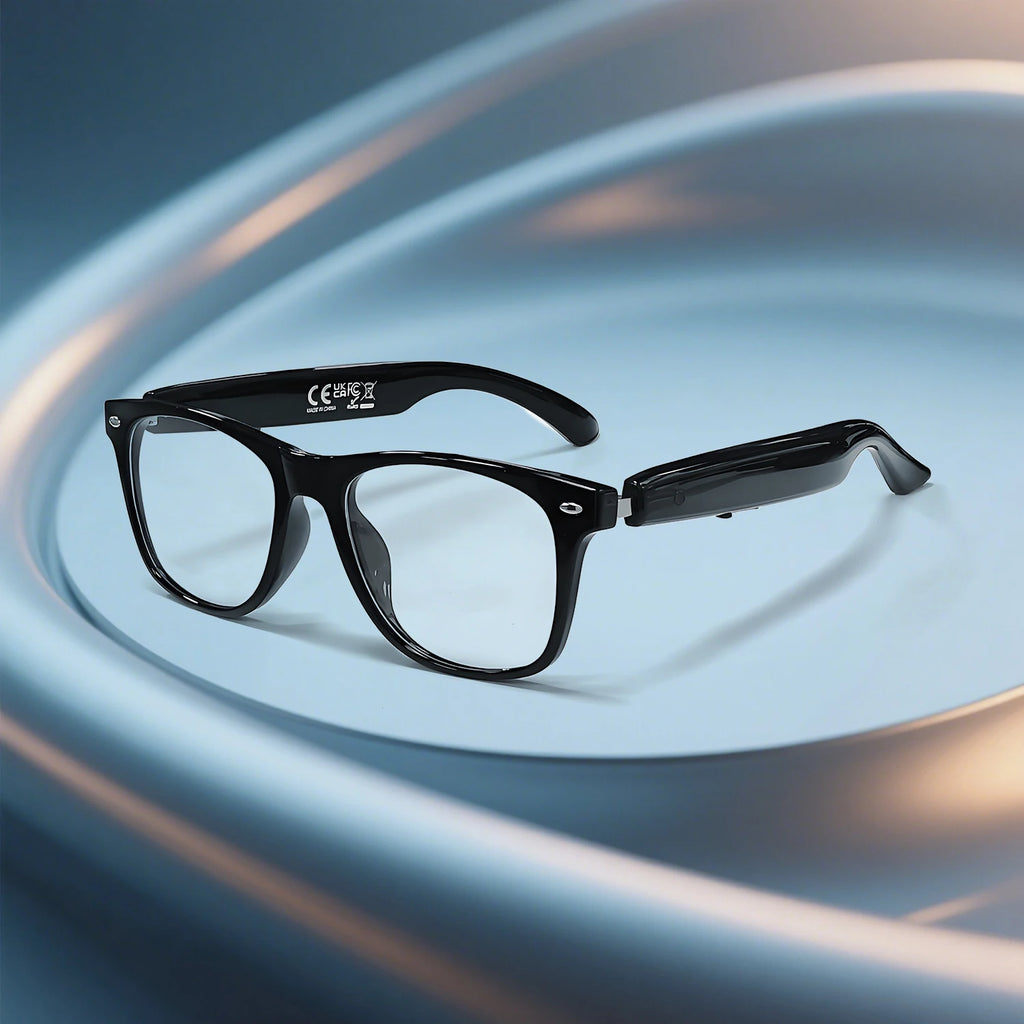 Smart AI translate Glasses Men woman BT Sunglasses Voice assistant Anti Blue Light Lens for Outdoor Sports Cycling Music Talking