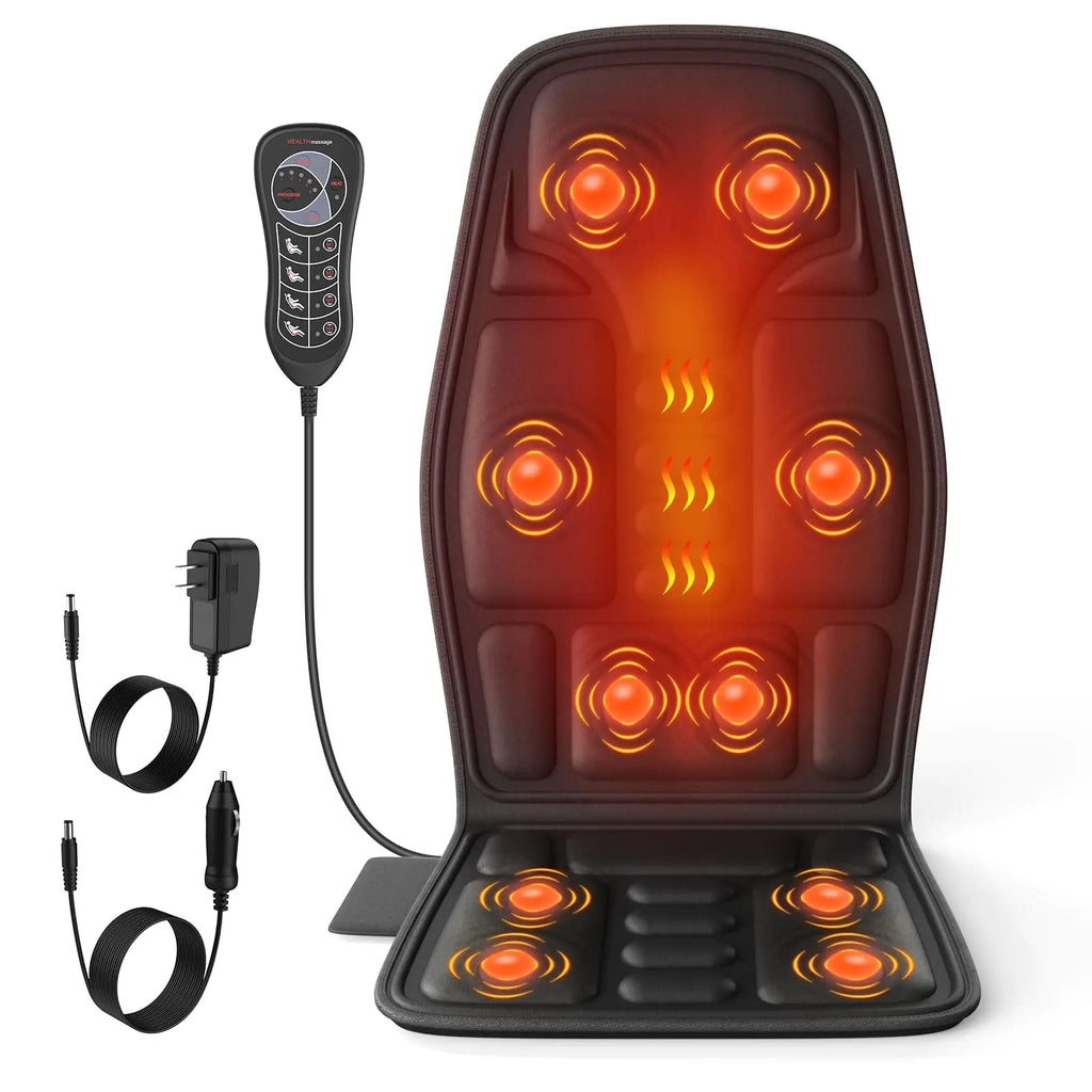 SLOTHMORE IDODO Vibration Back Massager Chair Pad