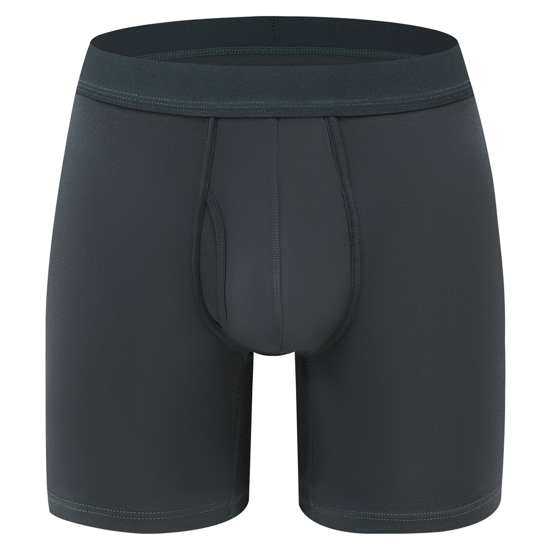 Men's Breathable Mid-Waist Boxer Briefs