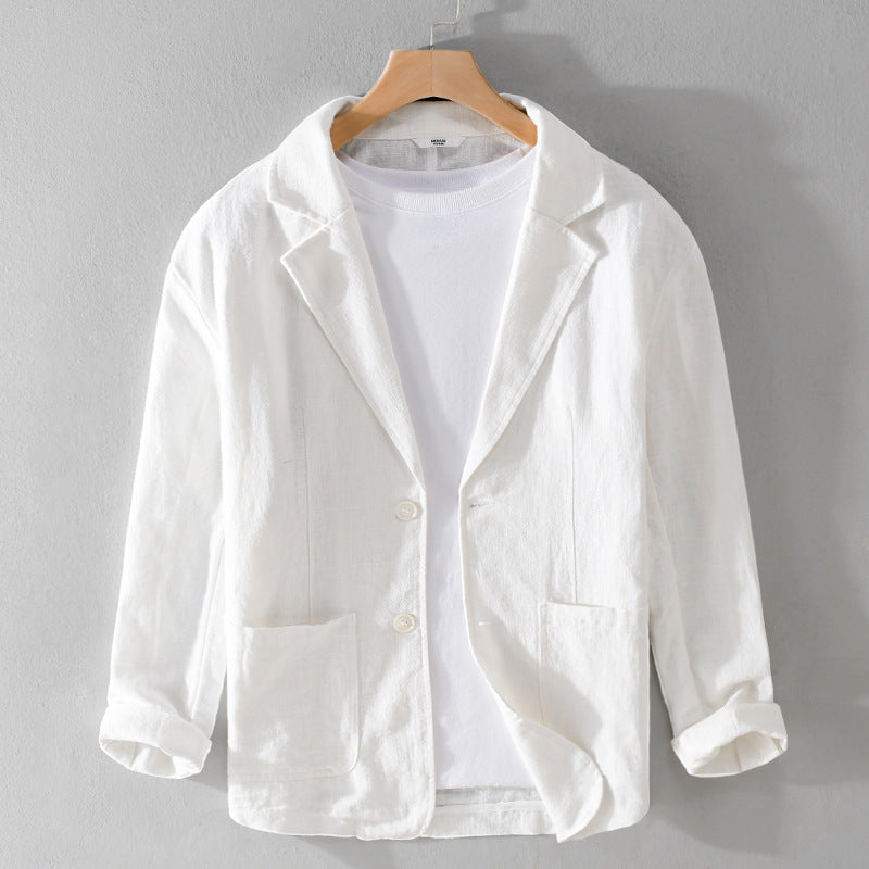 Men's Striped Casual Suit