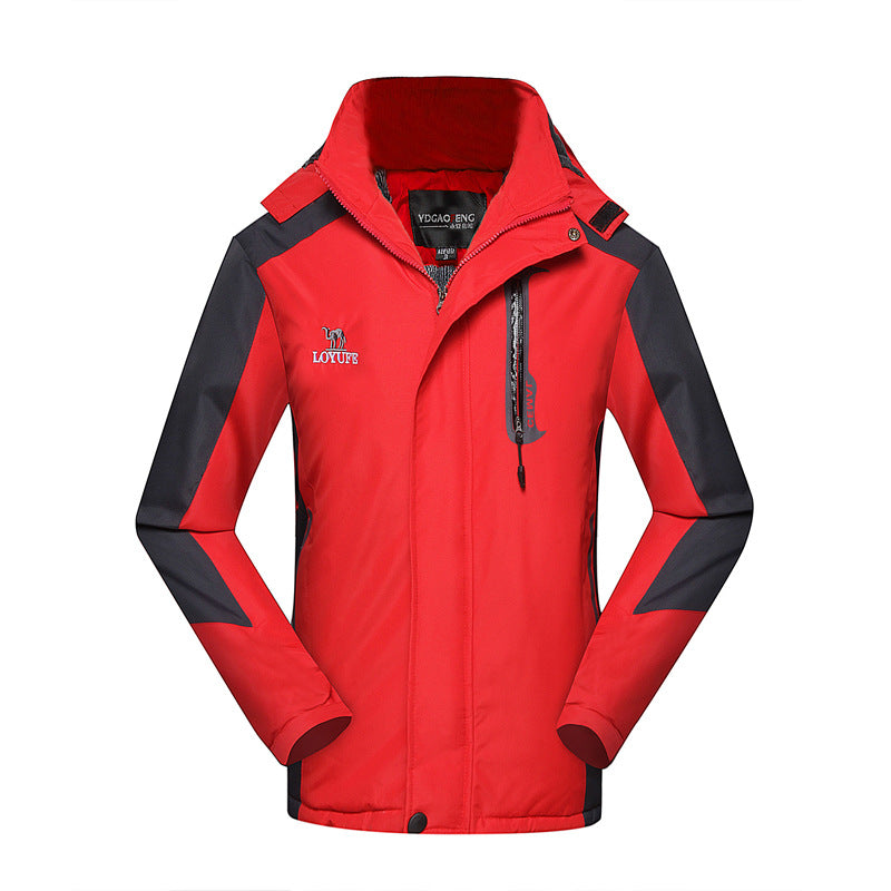 Thickened Fleece Couples Jacket - Outdoor Snow Outfit