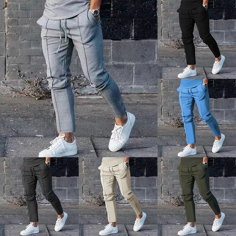 Men's Casual Sports Pants - European & American Style