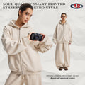 Fleece Lined Hooded Mens Sweatshirt
