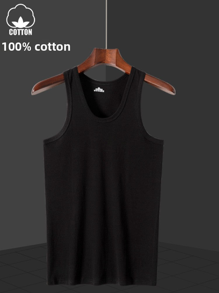 Pure Cotton Men's Vest
