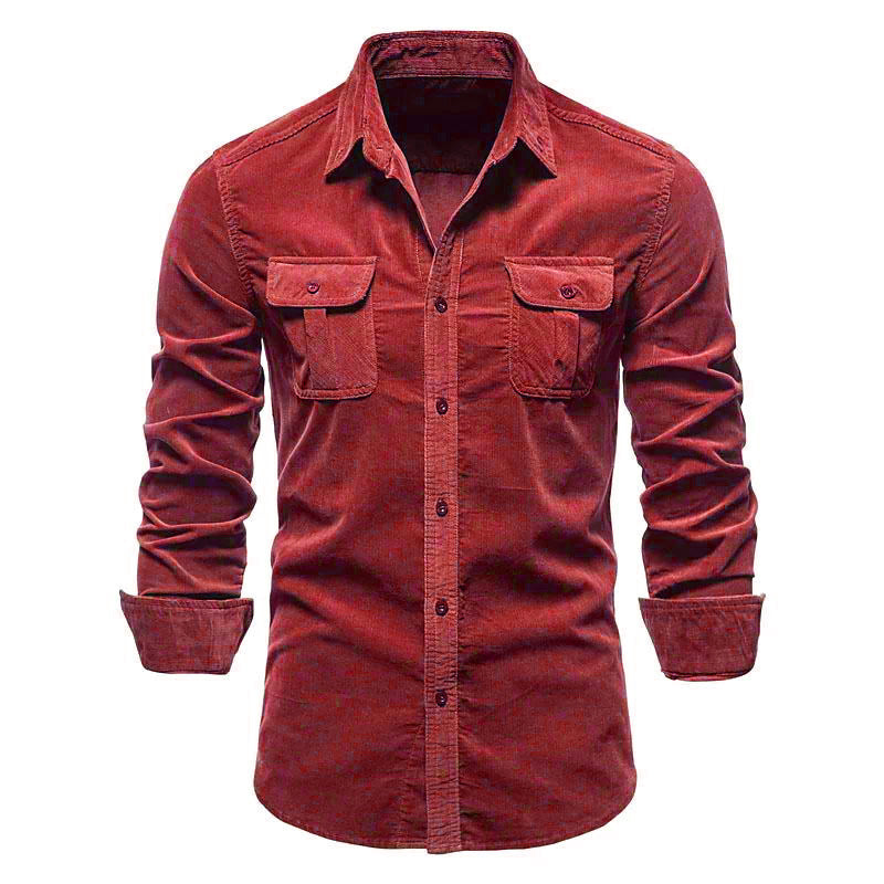 Men's Corduroy Casual Shirt