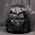 Crazy Horse Leather Backpack for Women