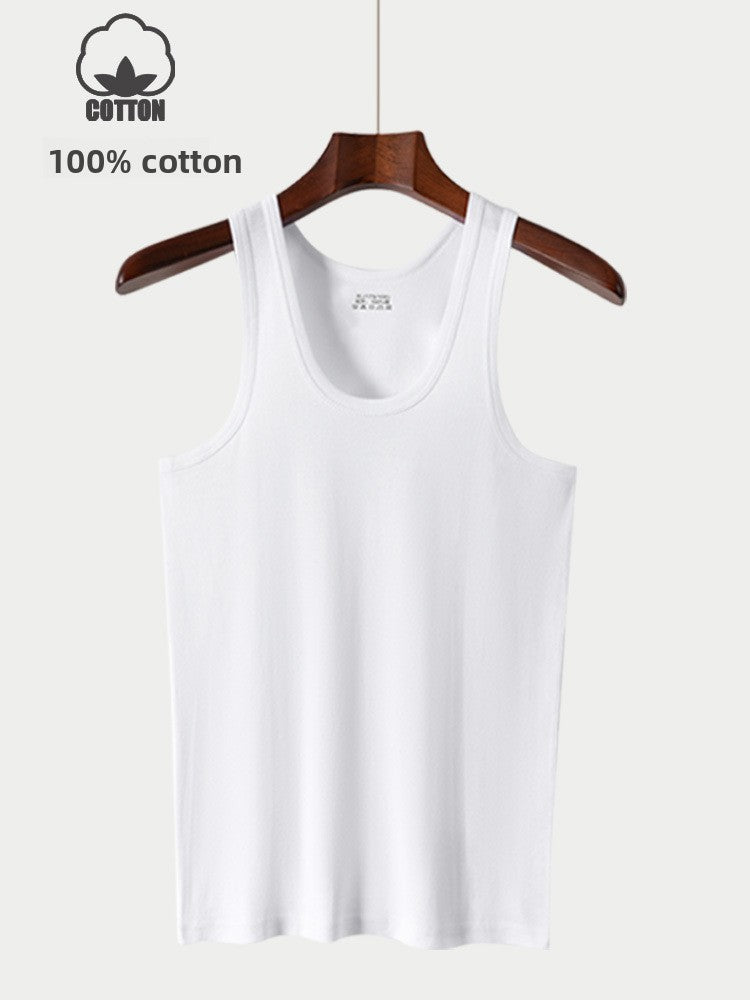 Pure Cotton Men's Vest