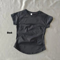 PHGYL Impact Short Sleeve Top Women Running Sports T Shirt Summer Short Sleeve Round Neck Breathable Stretchy Gym Yoga Fitness