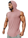 Runcati Mens Sleeveless Hoodies
