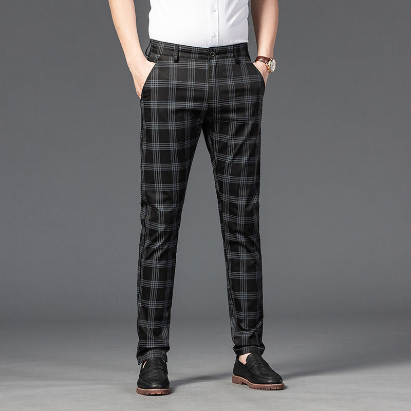 Men's Stretch Cotton Casual Pants