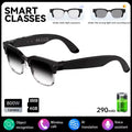 AI Smart Glasses 8MP Bluetooth Waterproof IP66 with Video Recording Photo Recognition Translation 290mAh Glasses for Everyday Us