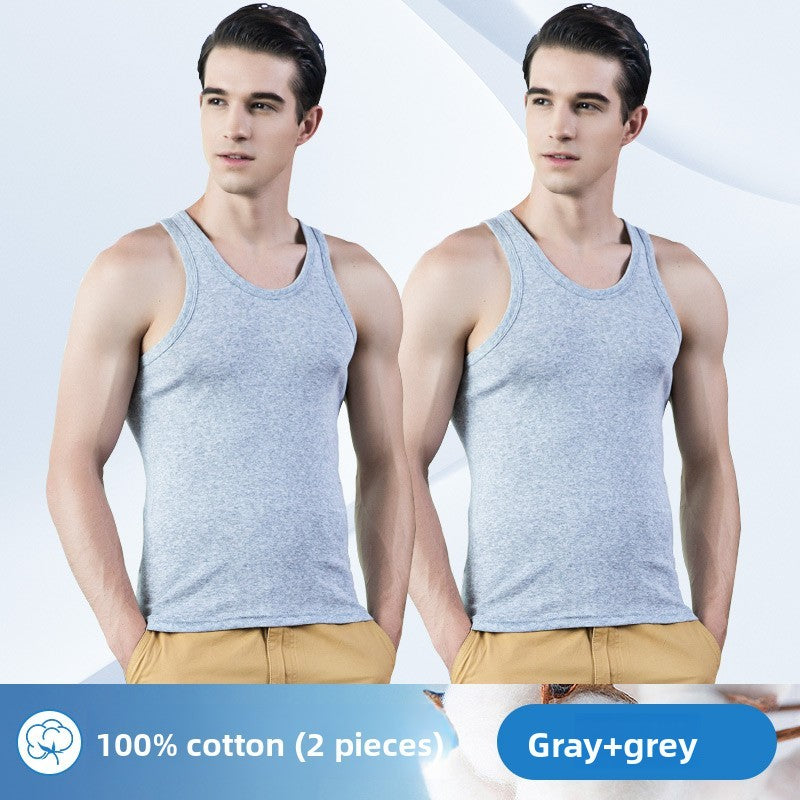 Mens Cotton Sleeveless Vest
