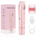Woman Double Head Electric Shaver Dual Purpose Female Razor Body Epilator Leg Underarm Bikini Electric Hair Remover Trimmer