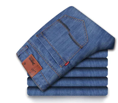 Men's Slim Fit Straight Leg Denim Jeans