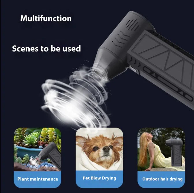 High-Speed Mini Handheld Dust Blower