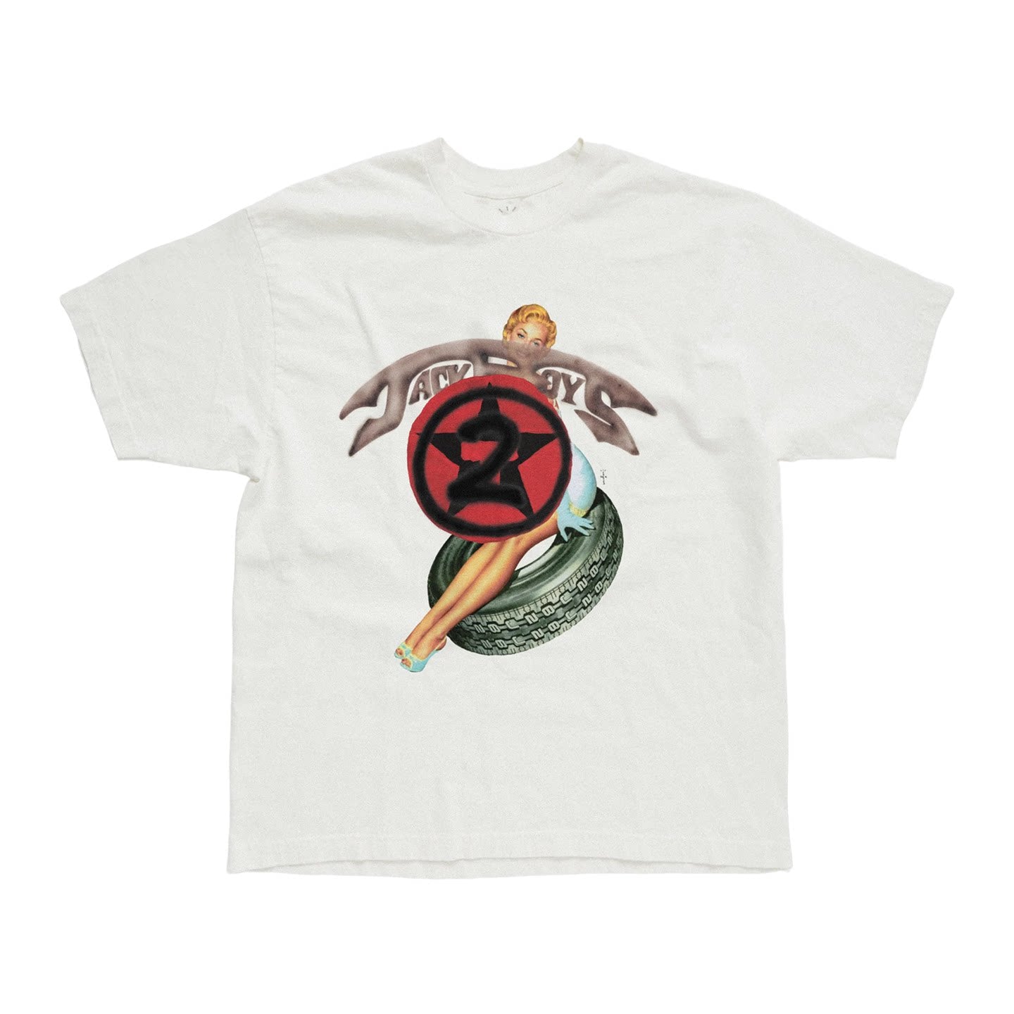 American T-shirt with short sleeves