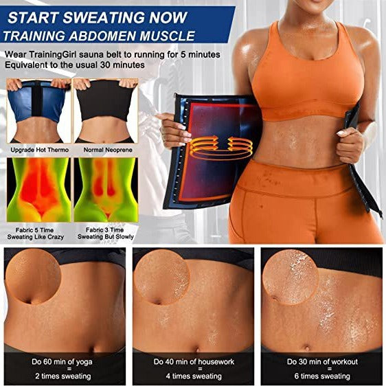 Women's Neoprene Waist Trainer Sweat Belt