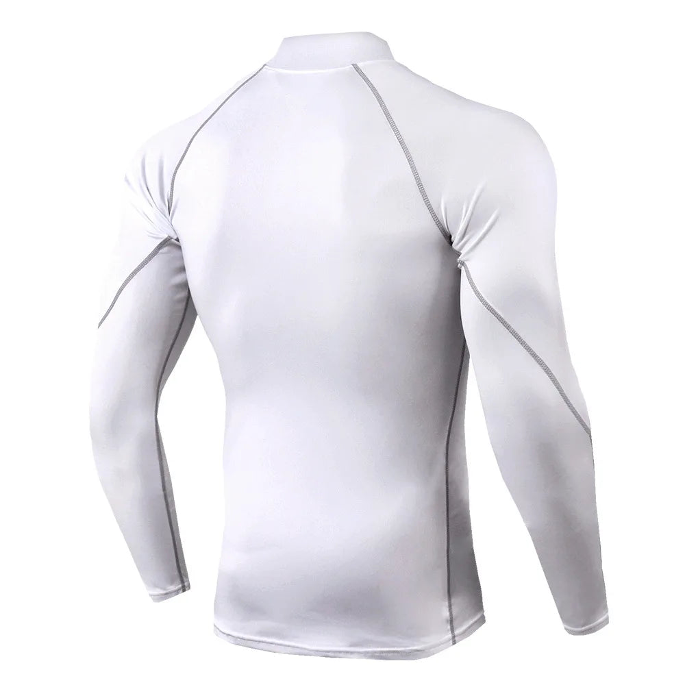 Men Bodybuilding Running Shirt 