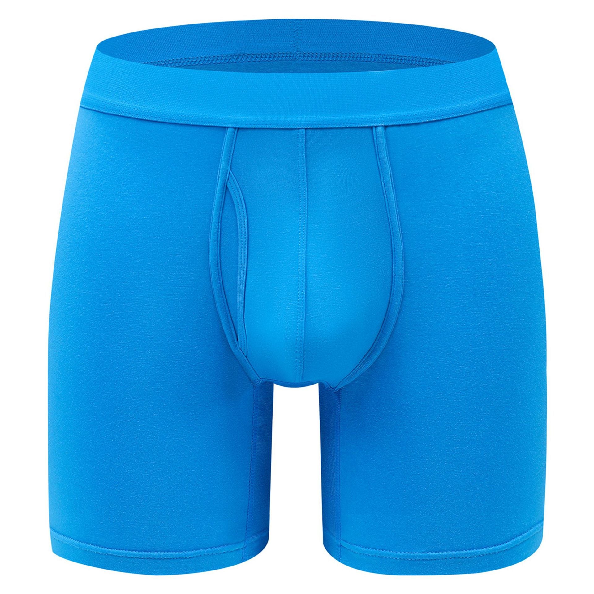 Men's Breathable Mid-Waist Boxer Briefs