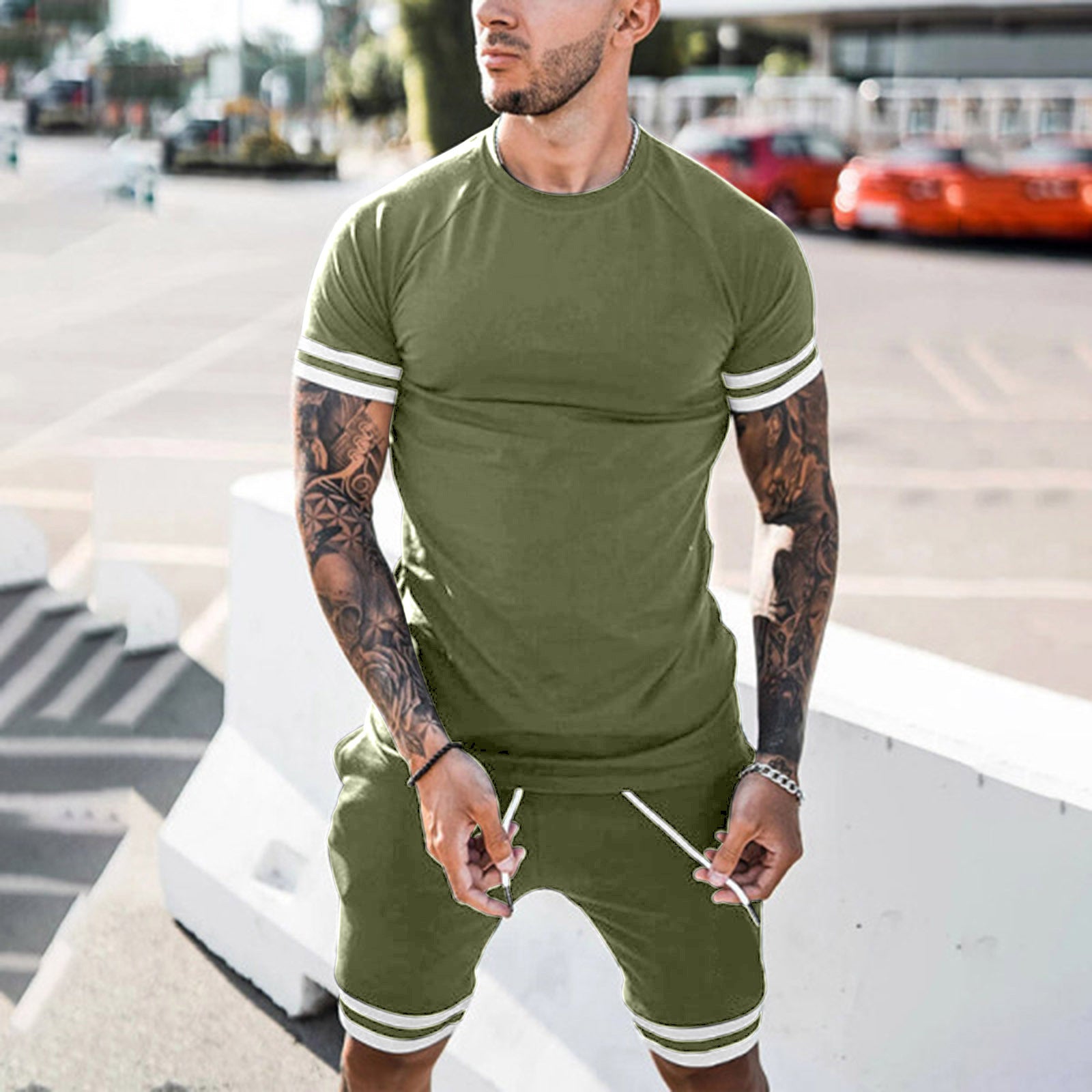 European American Sports Fashion Casual Suits