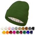 Unisex Satin Lined   Silk Lined Beanie