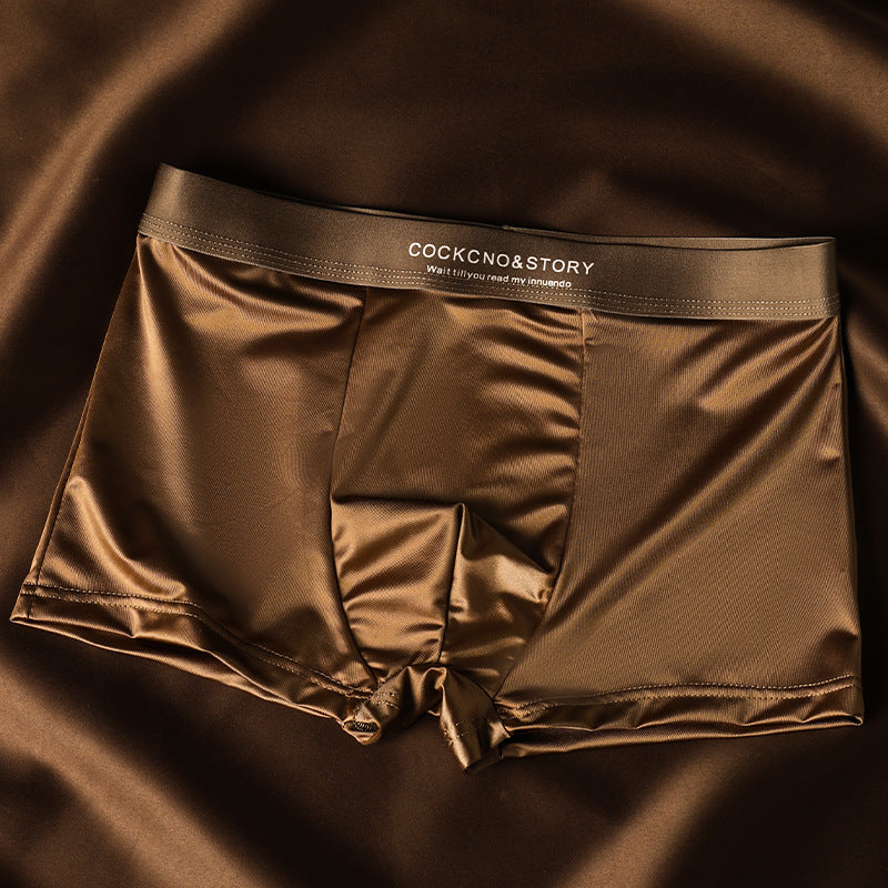 Satin light boxers